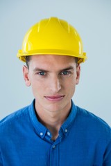 Portrait of confident engineer