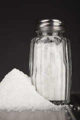 glass salt shaker