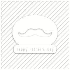 Happy fathers day card.