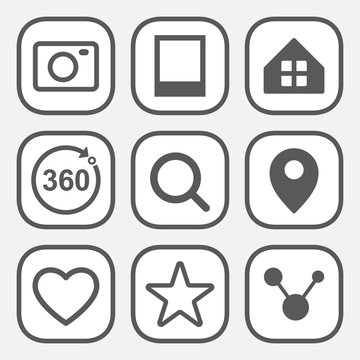 social network icons

