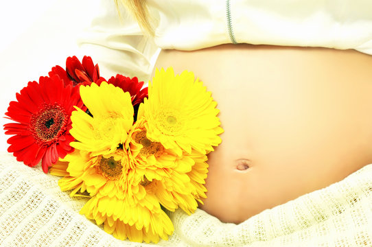 Gestantes e Flores