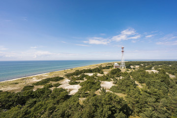 Aussicht vom Leuchtturm Dar&szlig;er Ort