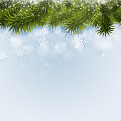 Fototapeta na wymiar Holiday Winter Background