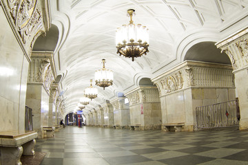 The Moscow metro