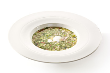 Cold Soup with Vegetables