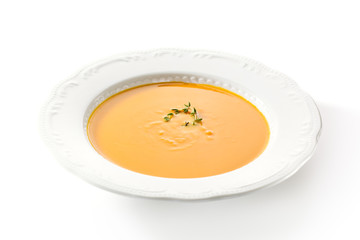 Bowl of Pumpkin Soup