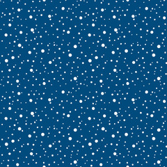 Winter Holiday snow vector background.