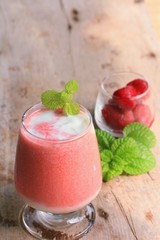 Smoothie strawberry