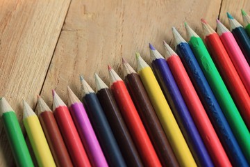 Colored pencils