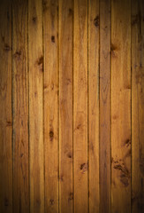 Fototapeta premium dark wood background texture, vignette corner