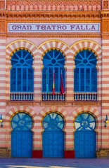 Gran teatro falla in spanish city cadiz © dudlajzov