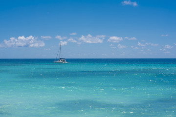 Obraz premium ocean and boat