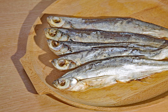 Dried fish. Sabrefish.