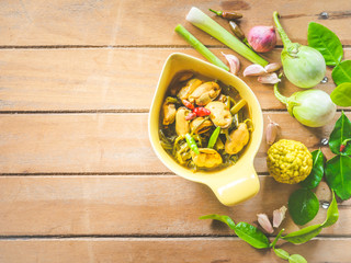 Mussel and spicy chili