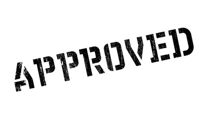 Approved stamp. Grunge design with dust scratches. Effects can be easily removed for a clean, crisp look. Color is easily changed. rubber grunge