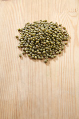 green mung beans