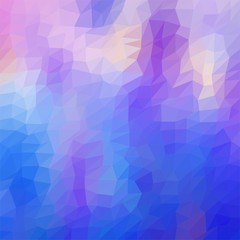 The purple background made up of dark and light triangles. Mosaic backdrop of geometric shapes. Abstract stacked colored pattern 
