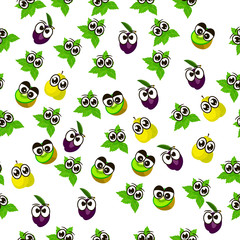 Obraz premium fresh plum and slice