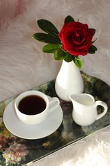 Coffee in bed