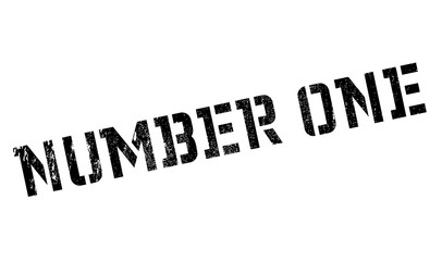 Number one stamp. Grunge design with dust scratches. Effects can be easily removed for a clean, crisp look. Color is easily changed.