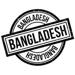 Bangladesh rubber stamp. Grunge design with dust scratches. Effects can be easily removed for a clean, crisp look. Color is easily changed.