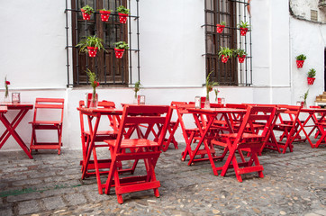 Outdoor terrace in andalusia © Ramon Grosso