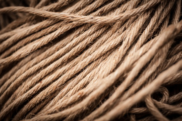 Thick strong rope sold in the open market. Can use for background