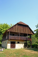 Fototapeta na wymiar Traditional peasants house