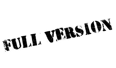 Full Version rubber stamp