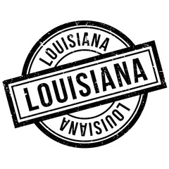 Louisiana rubber stamp. Grunge design with dust scratches. Effects can be easily removed for a clean, crisp look. Color is easily changed.