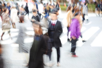 Shibuya crossing, Tokyo 