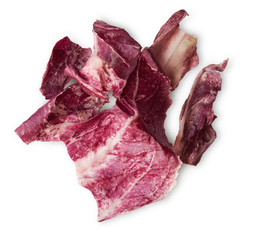 Obraz premium Fresh radicchio lettuce mix isolated on white background