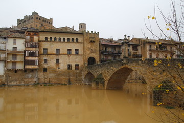 Obraz premium Valderrobres village in Aragon, Spain