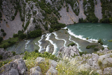 Krupa river canyon