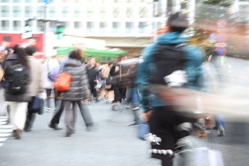Shibuya crossing, Tokyo 