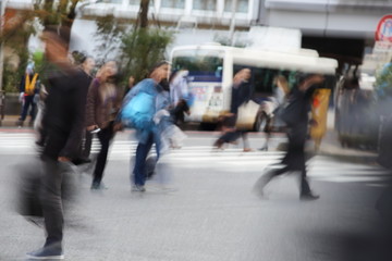 Shibuya crossing, Tokyo 