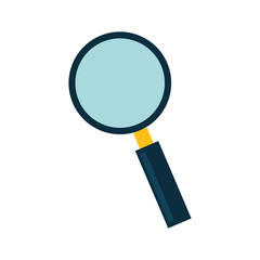 magnifying glass icon image vector illustration design 