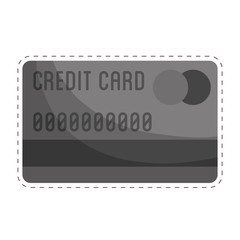 credit or debit card icon image vector illustration design 
