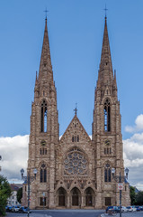 Fototapeta na wymiar St. Paul Church, Strasbourg
