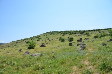 Obraz premium Yesemek Quarry and Sculpture Workshop