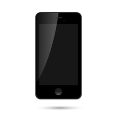 Mobile Smart Phone Vector Illustration