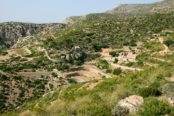 Fototapeta na wymiar La Trapa on the Ruta de Pedra en Seco (GR221), Mallorca, Spain