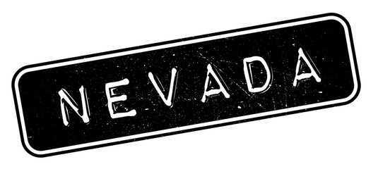 Nevada rubber stamp. Grunge design with dust scratches. Effects can be easily removed for a clean, crisp look. Color is easily changed.