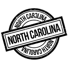 North Carolina rubber stamp. Grunge design with dust scratches. Effects can be easily removed for a clean, crisp look. Color is easily changed.