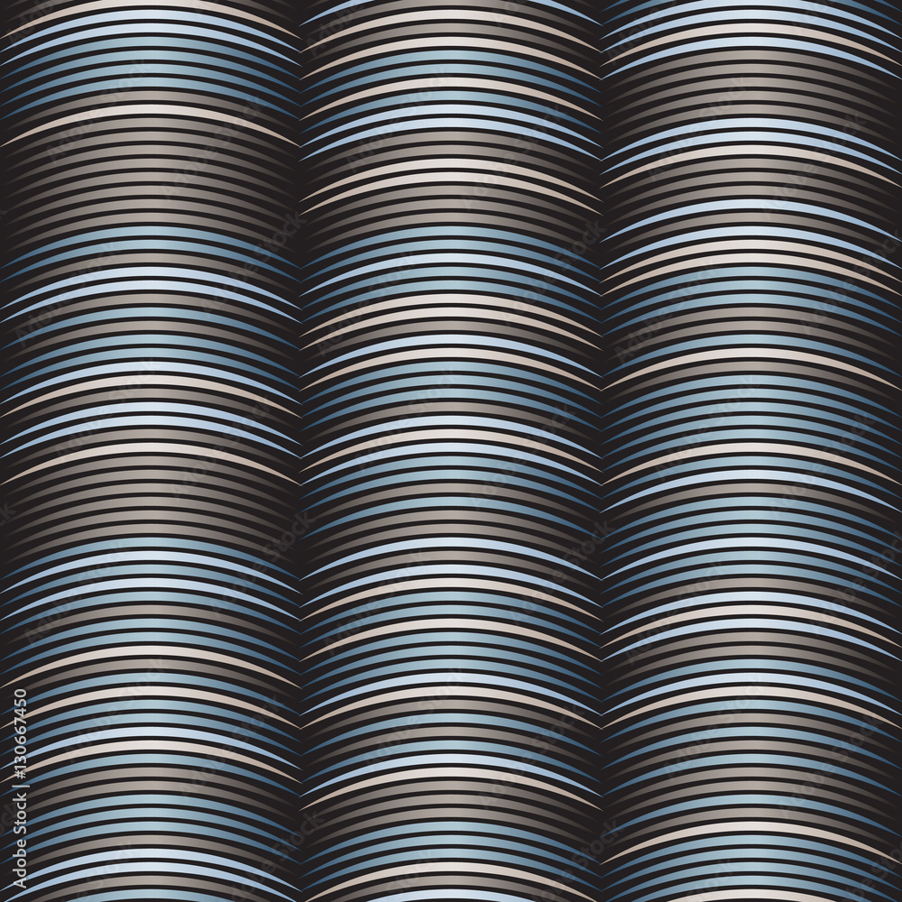 Aufkleber Abstract image with distorted lines.