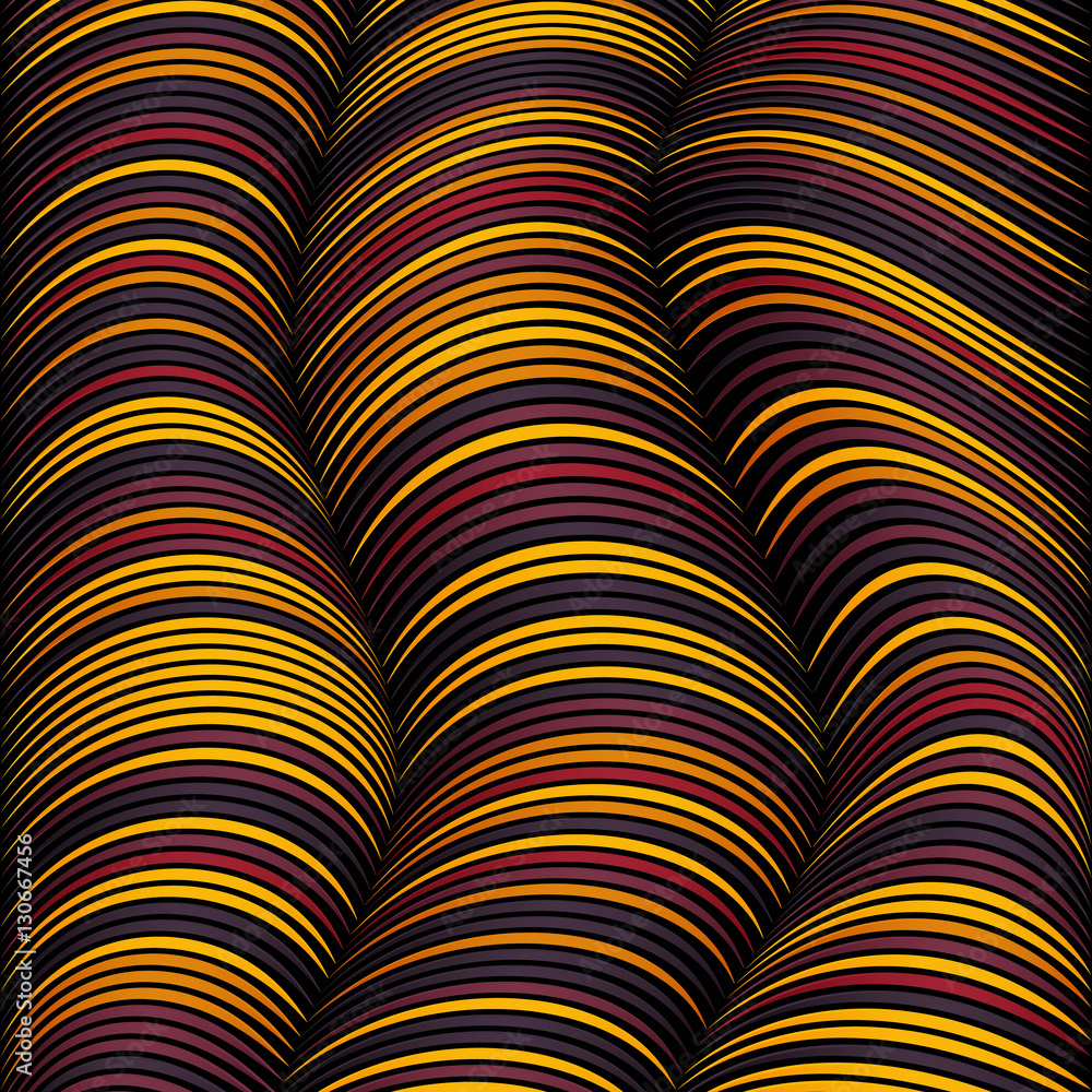 Aufkleber abstract image with bright distorted lines.