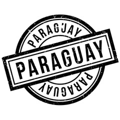 Paraguay rubber stamp. Grunge design with dust scratches. Effects can be easily removed for a clean, crisp look. Color is easily changed.