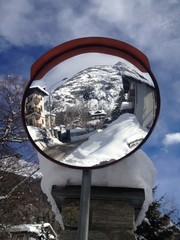 Mountain mirror