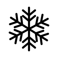 winter snowflake icon over white background. vector illustraiton