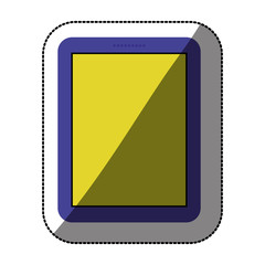 Tablet icon. Device gadget technology and electronic theme. Isolated design. Vector illustration